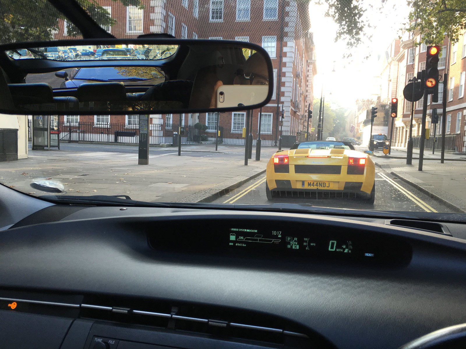 Lambo front and Lambo back