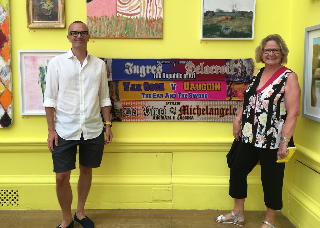 Me and Mum with the Art