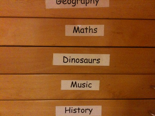 Geography, Maths, Dinosaurs, Music, History