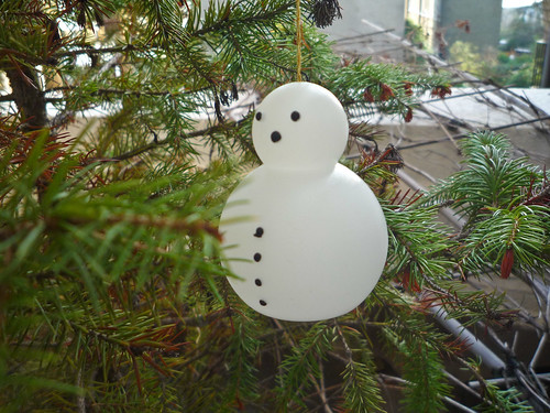 a really interesting christmas tree