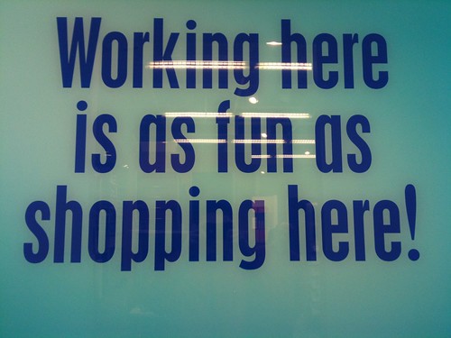 Working here is as fun as shopping here!