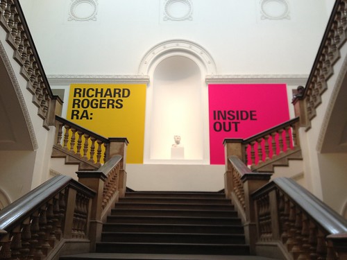 Richard Rogers at the Royal Academy