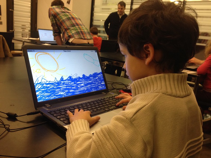 Making a computer game at the V&A