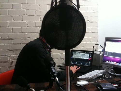 Massive head radio man