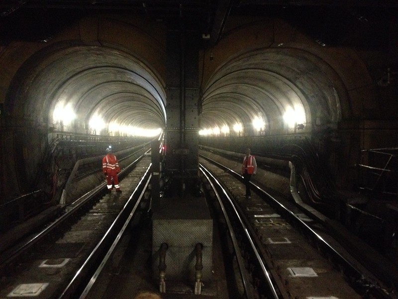Inside Brunel's Thames Tunnel