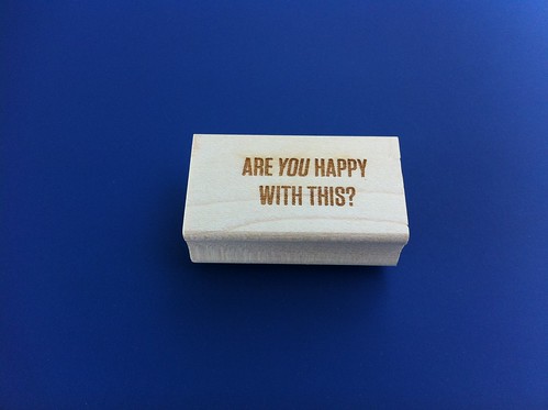 Are you happy with this?