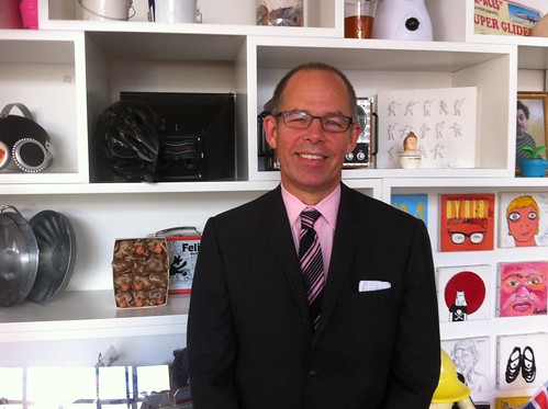 Mr Bierut very kindly popped into the office to talk to us today