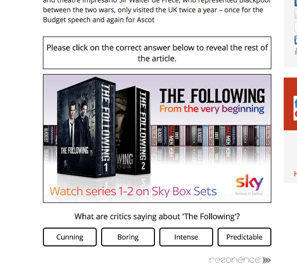 Seeing a lot of this these days