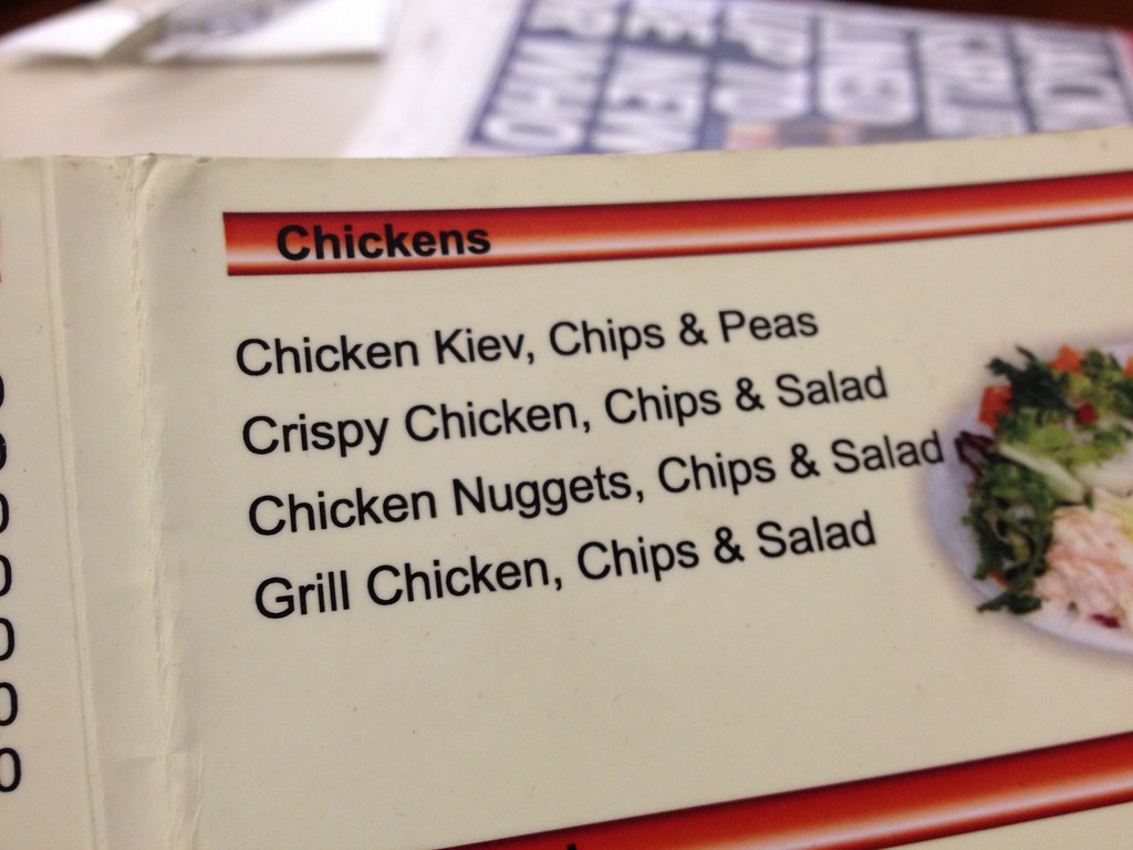 The four main chickens