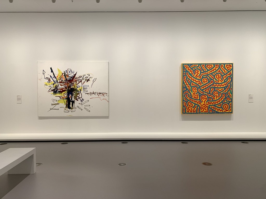Keith Haring / Basquiat exhibition