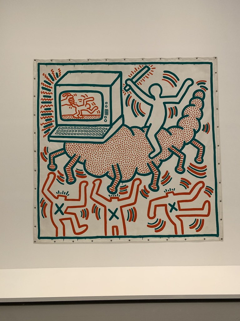 Keith Haring / Basquiat exhibition