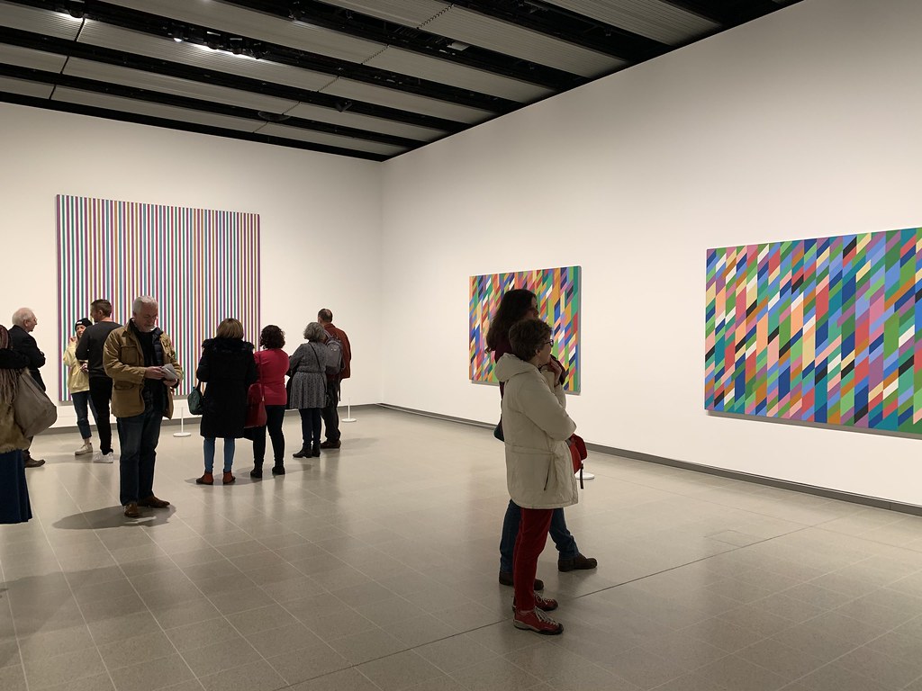 Bridget Riley at the Hayward