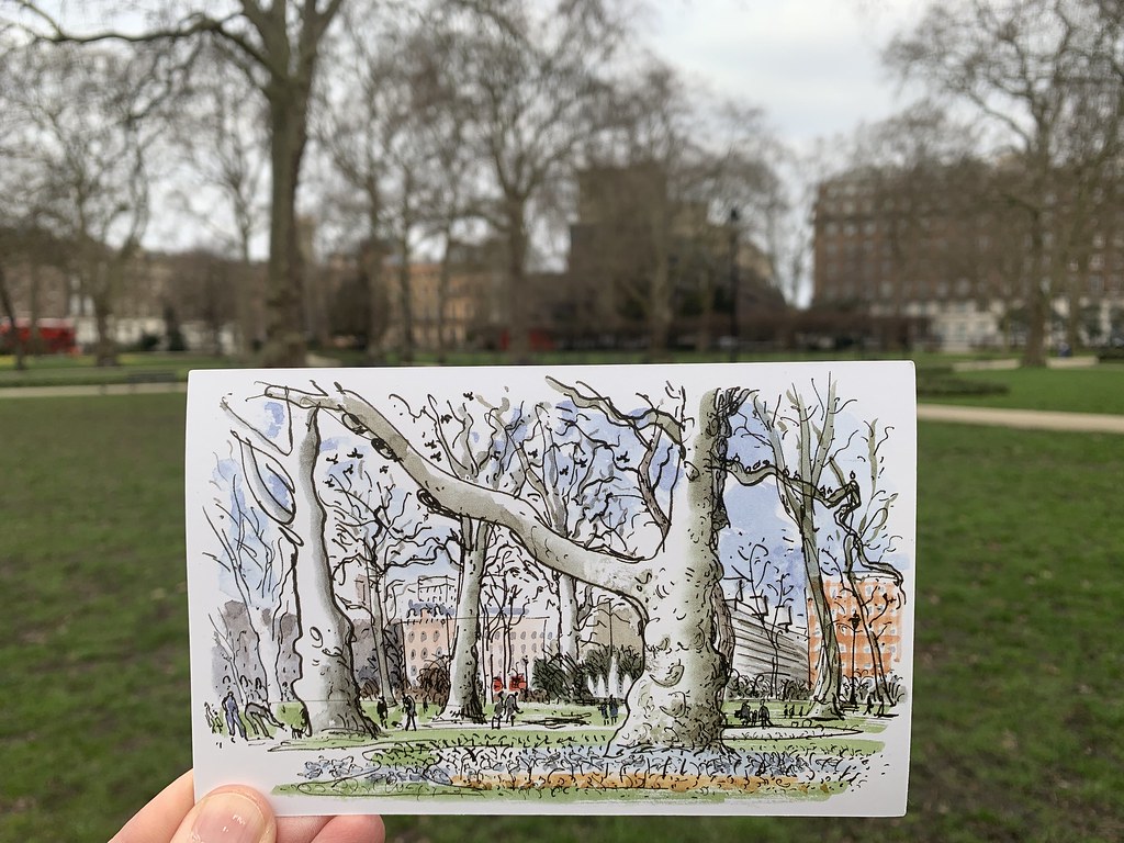Russell Square by David Gentleman