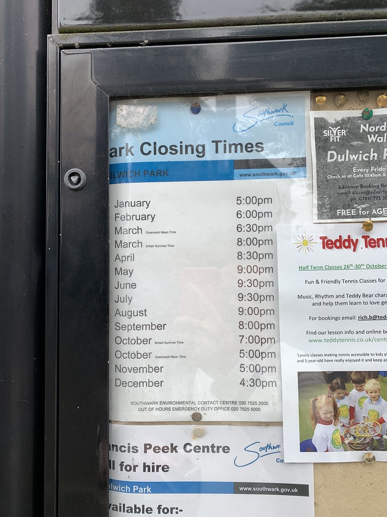 Postcards from the park: But when do they open?