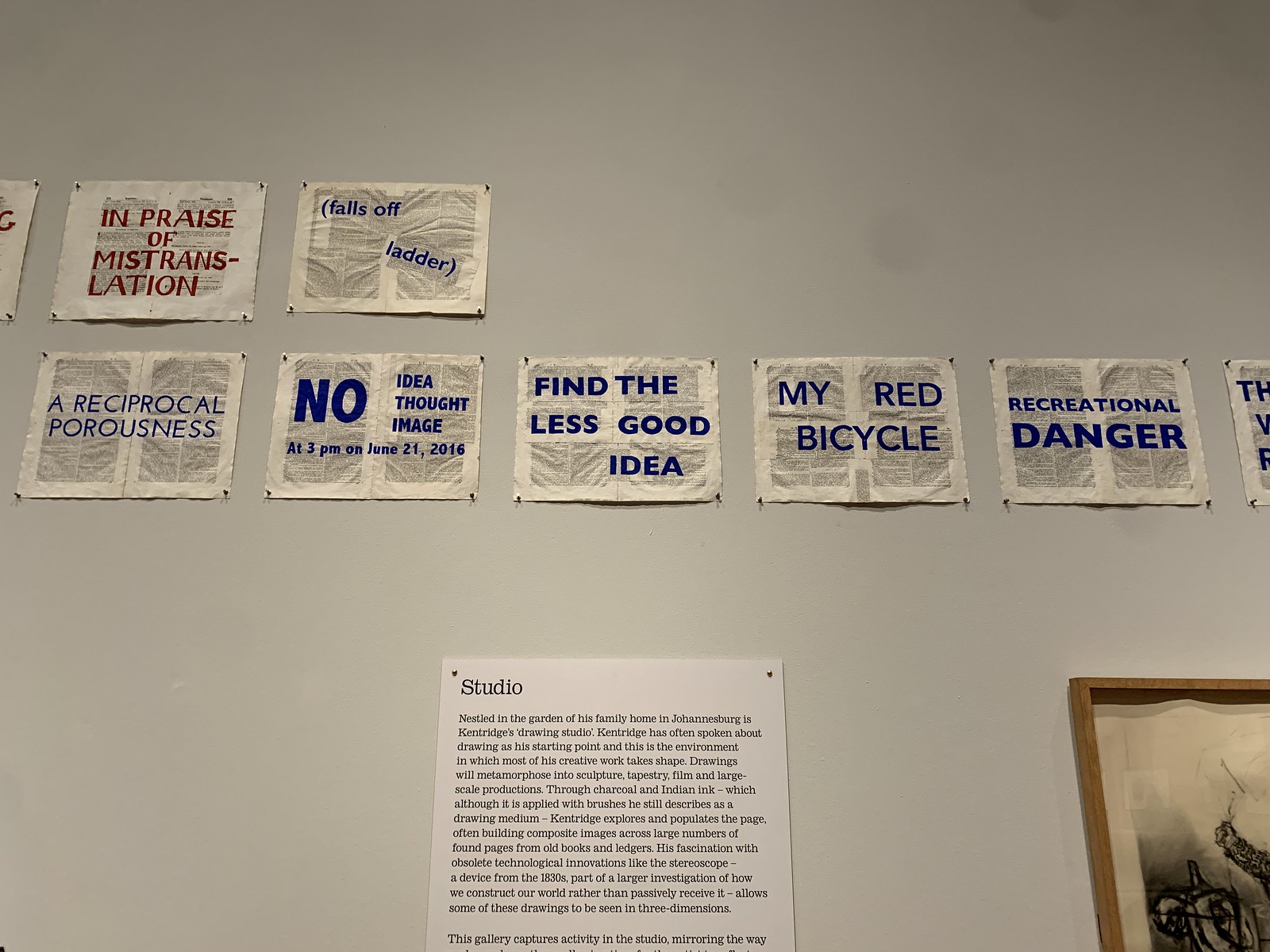 William Kentridge at the RA