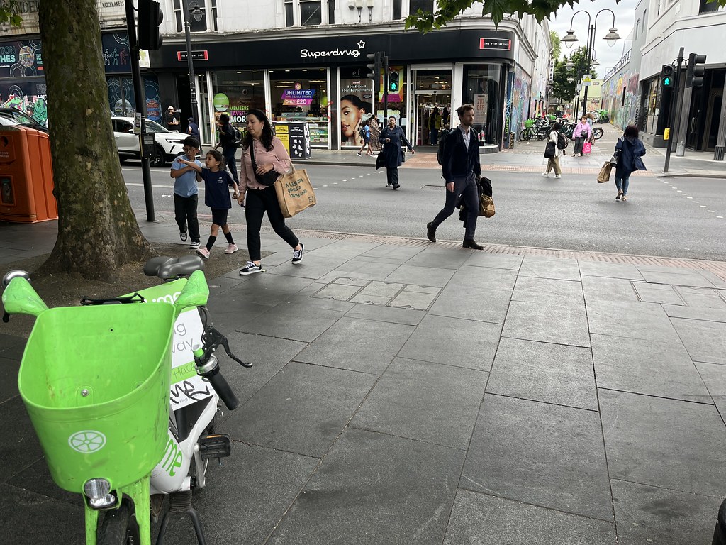 Lime bike parking - pace layers